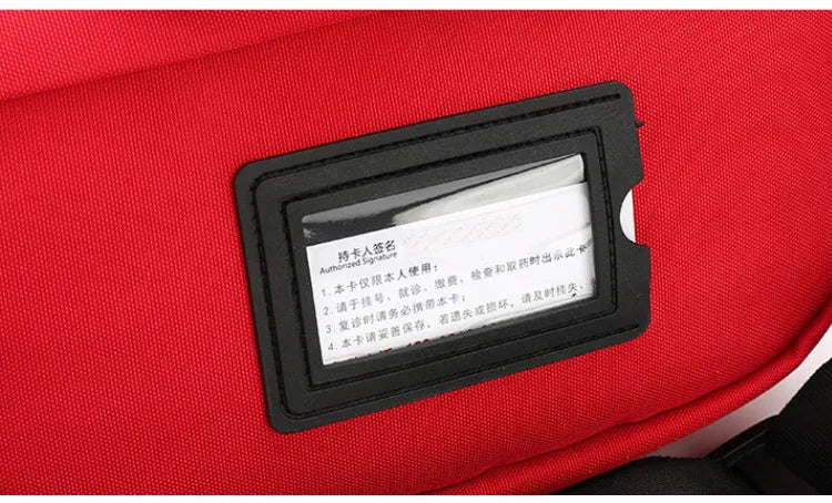 Empty Rescue Waist Bag First Aid Bag For Camping Travel Medical Storage Medical Organizer Outdoor Emergency Survival Running