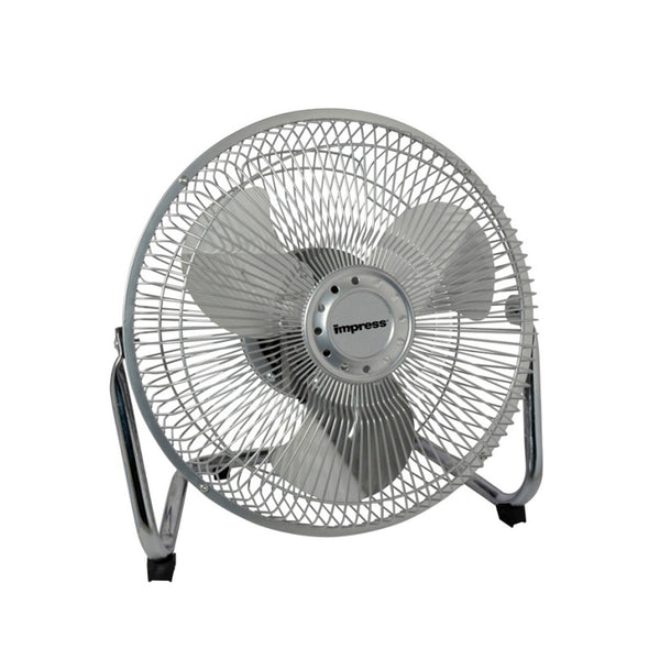 Impress 9-Inch All Metal High Velocity Fan Silver Finish-0