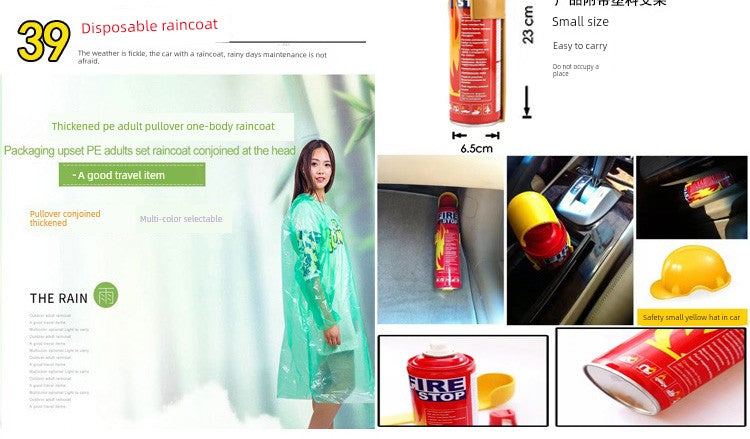 Car Emergency Kit in-Vehicle Hand Tool Set Maintenance and Rescue Security Kit Car Toolbox Car First Aid Kits Boxes