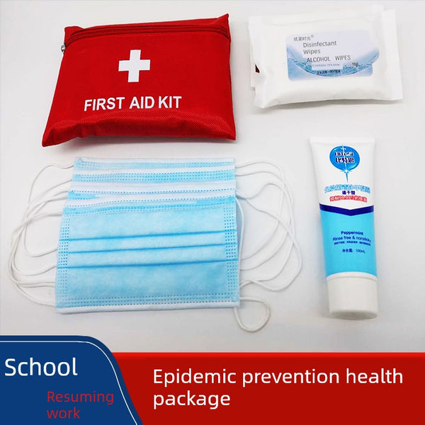 Customized Community Student Health Protection Disinfection First Aid Kits