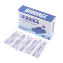 100pcs/set Blue Detectable Plasters Band Aid Waterproof Medical Adhesive Strips Wound Dressing Patch Bandages First Aid Plasters