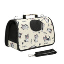 Cat carrier backpack, Cat Carrier pet Travel bag, breathable outdoor cat bag Portable folding cat carrier pet crossbody bag