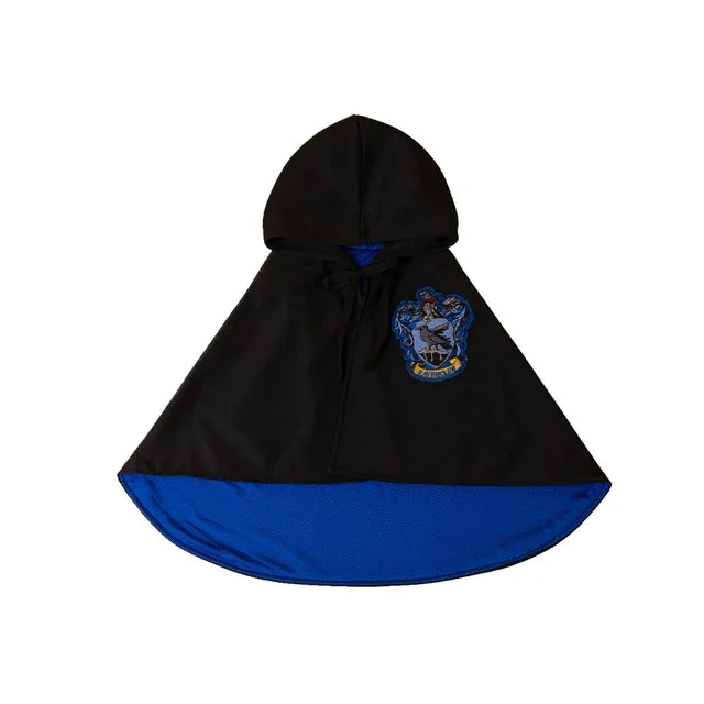 Halloween Dog Costume Magic Academy Cosplay Clothes Pet Cape Cat Decoration Halloween Cloak College Cloak Costume for Cat Pet