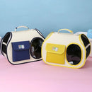 Fashionable Cat Carrying Bag Breathable Large Capacity Cat Backpack Lightweight Foldable Dog Carrier Bag Puppy