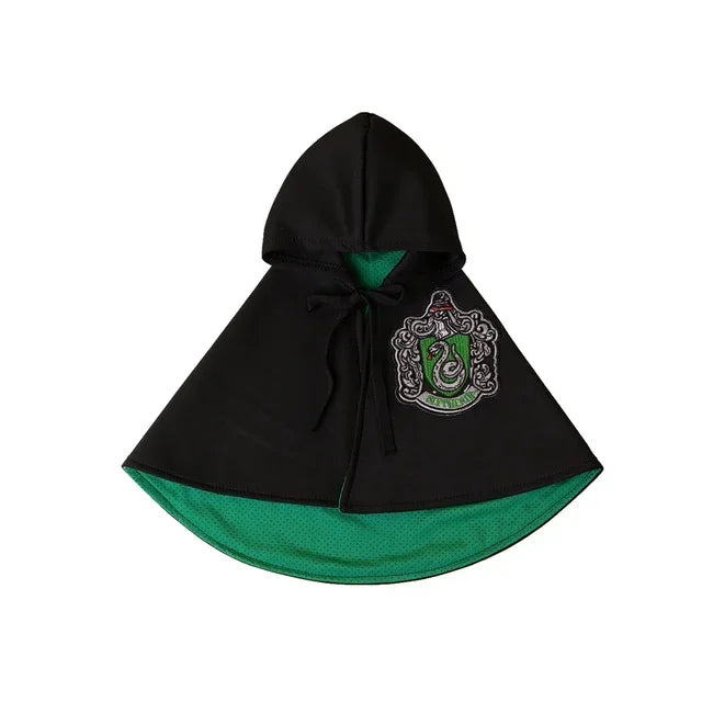 Halloween Dog Costume Magic Academy Cosplay Clothes Pet Cape Cat Decoration Halloween Cloak College Cloak Costume for Cat Pet