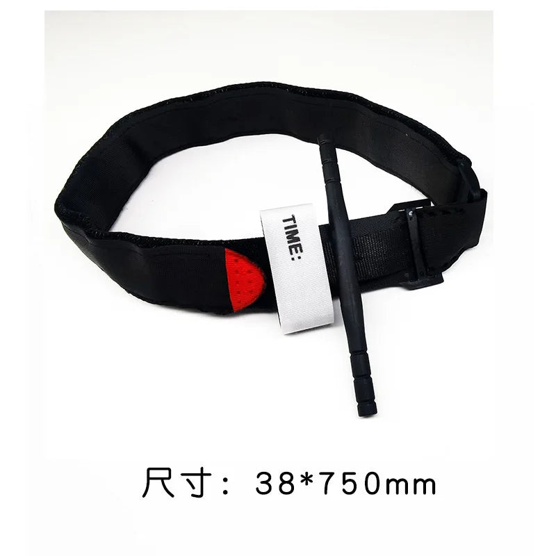 2pcs Tactical Tourniquet Cat Storage Box Bag MOLLE Package Fan Outdoor Emergency Tourniquetrats  for