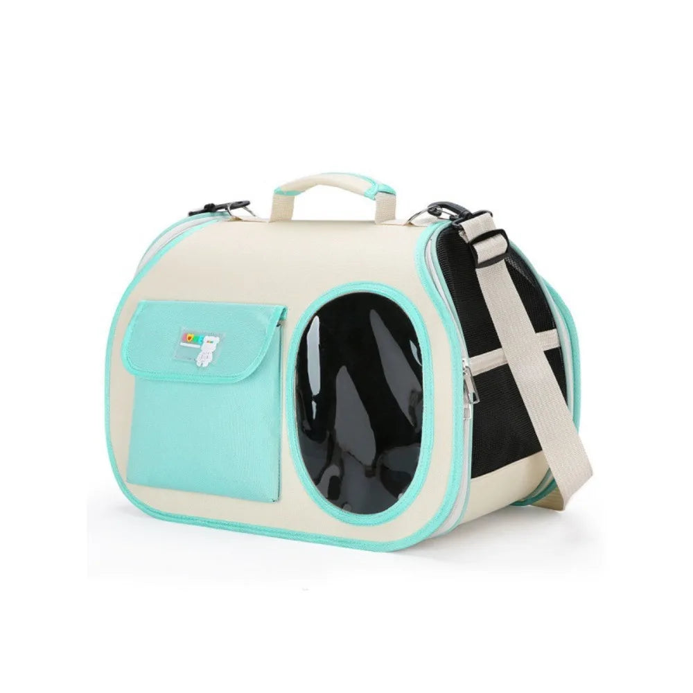 Fashionable Cat Carrying Bag Breathable Large Capacity Cat Backpack Lightweight Foldable Dog Carrier Bag Puppy
