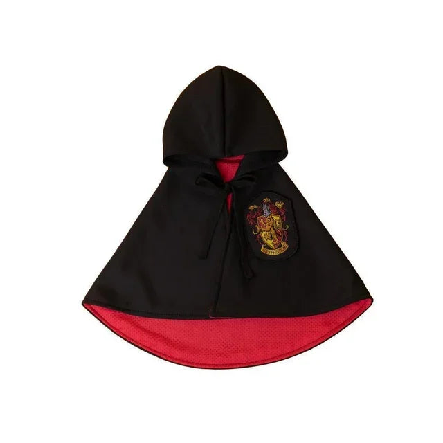 Halloween Dog Costume Magic Academy Cosplay Clothes Pet Cape Cat Decoration Halloween Cloak College Cloak Costume for Cat Pet