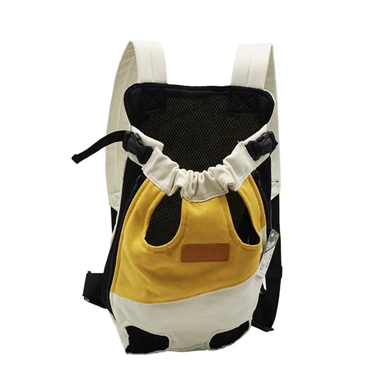Cat Carrying Bag Design Cat Carrier Bag Cotton Canvas Backpack for Kitty Cat Supplies Bolso Transportador De Gatos Cat Carrier
