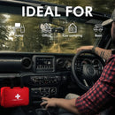 First Aid Kit, Premium Compact Trauma Medical Kits for Any Emergencies, Ideal for Home, Office, Car, Travel, Outdoor, Camping,