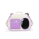 Fashionable Cat Carrying Bag Breathable Large Capacity Cat Backpack Lightweight Foldable Dog Carrier Bag Puppy