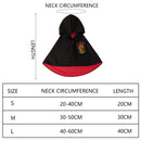 Halloween Dog Costume Magic Academy Cosplay Clothes Pet Cape Cat Decoration Halloween Cloak College Cloak Costume for Cat Pet