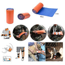 15PCS Survival First Aid Kit Survival Full Set Outdoor Gear Emergency Kits Trauma Bag Camping Hiking Adventures