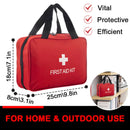 First Aid Kit, Premium Compact Trauma Medical Kits for Any Emergencies, Ideal for Home, Office, Car, Travel, Outdoor, Camping,