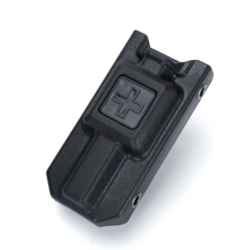 2pcs Tactical Tourniquet Cat Storage Box Bag MOLLE Package Fan Outdoor Emergency Tourniquetrats  for