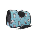 Cat carrier backpack, Cat Carrier pet Travel bag, breathable outdoor cat bag Portable folding cat carrier pet crossbody bag