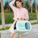 Fashionable Cat Carrying Bag Breathable Large Capacity Cat Backpack Lightweight Foldable Dog Carrier Bag Puppy