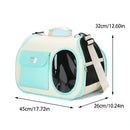 Fashionable Cat Carrying Bag Breathable Large Capacity Cat Backpack Lightweight Foldable Dog Carrier Bag Puppy