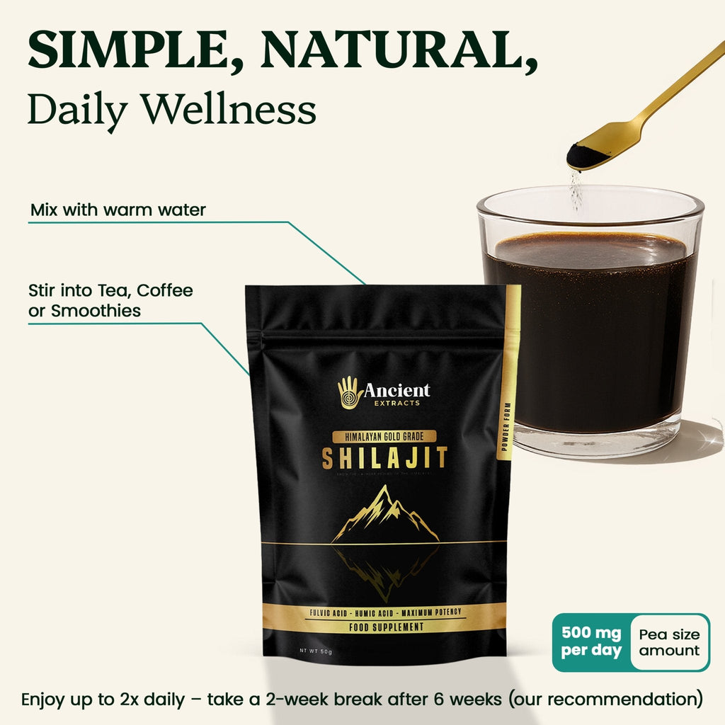Shilajit Powder - Himalayan Gold Grade (50g)