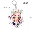 Toilet-bound Hanako-kun Japanese Anime Peripherals Minamoto Kou Acrylic Keychain Collectible Backpack Key Ring Creative Gifts