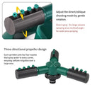 Sprinkler Nozzle 360 Degree Automatic Rotating Water Spray Garden Lawn Automatic Sprinkler Garden Watering Irrigation Supplies