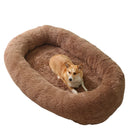 Manufacturer High Quality Menschliches Hundebett Blanket Match Memory Foam Big With Blanket Sofa First Human Dog Bed