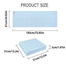 Foldable Yoga Mats Are Suitable for Travel Non-slip, Eco-friendly, Lightweight Folding Exercise Mats, Portable Home Gyms and Out