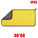 Car Wash Towel Microfiber High Water Absorption Cleaning Towels Thickened Soft Car Washing Drying Cloth Car Care Cloth Detailing