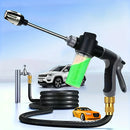 Portable Power Washer 2x Stronger High Pressure Water Gun for Car Washing Watering Plants Durable Plastic Ergonomic No Battery