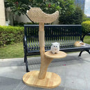 Wholesale New Product Cat Cradle Single-Layer Hammock Pet Bed Solid Wood House