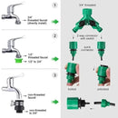 Automatic Watering Garden Hose Micro Drip Watering Kits Adjustable Nozzle Garden Supplies System Water