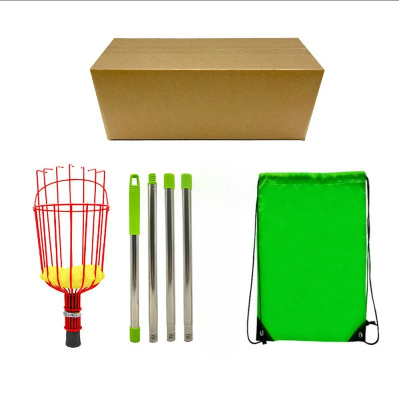 High Altitude Fruit Picking Claw Tool, Metal Garden Basket for Peaches, Pears, and Oranges, Convenient Gardening Tool