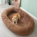 Manufacturer High Quality Menschliches Hundebett Blanket Match Memory Foam Big With Blanket Sofa First Human Dog Bed