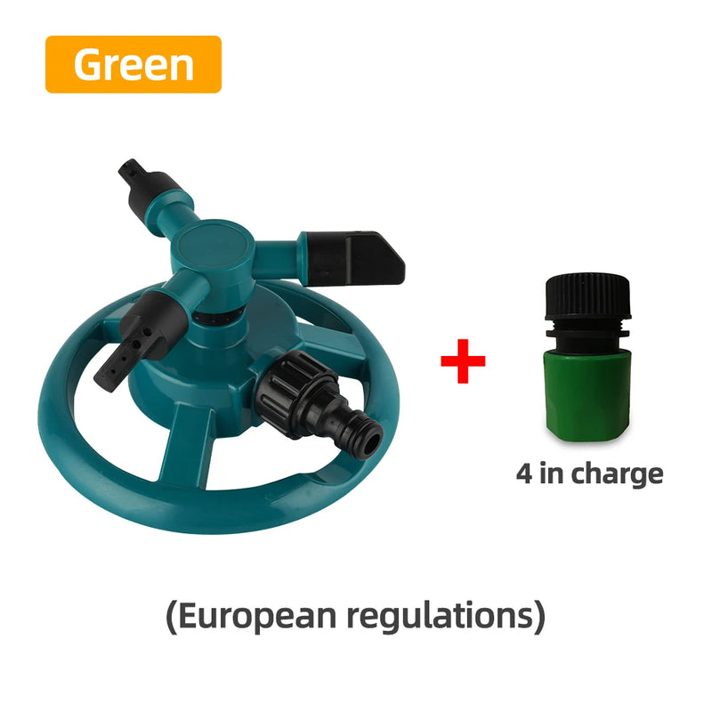 Sprinkler Nozzle 360 Degree Automatic Rotating Water Spray Garden Lawn Automatic Sprinkler Garden Watering Irrigation Supplies