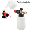 Adjustable Nozzle Cleaning Tool Car Cleaning Aluminum Plastic Material Quick Connector Compatibility For Pressure Washers