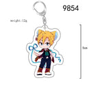 Toilet-bound Hanako-kun Japanese Anime Peripherals Minamoto Kou Acrylic Keychain Collectible Backpack Key Ring Creative Gifts
