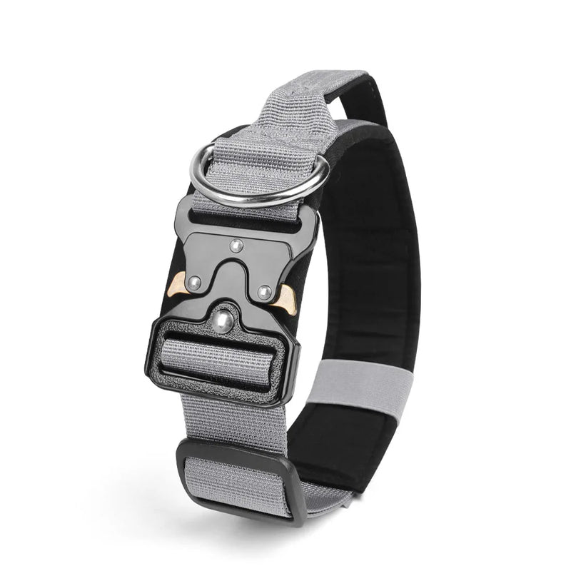 Large Dog Collars Leash Harness Medium Big Collar Durable Tactical Adjustable Training German Shepherd Set Supplies Accessories