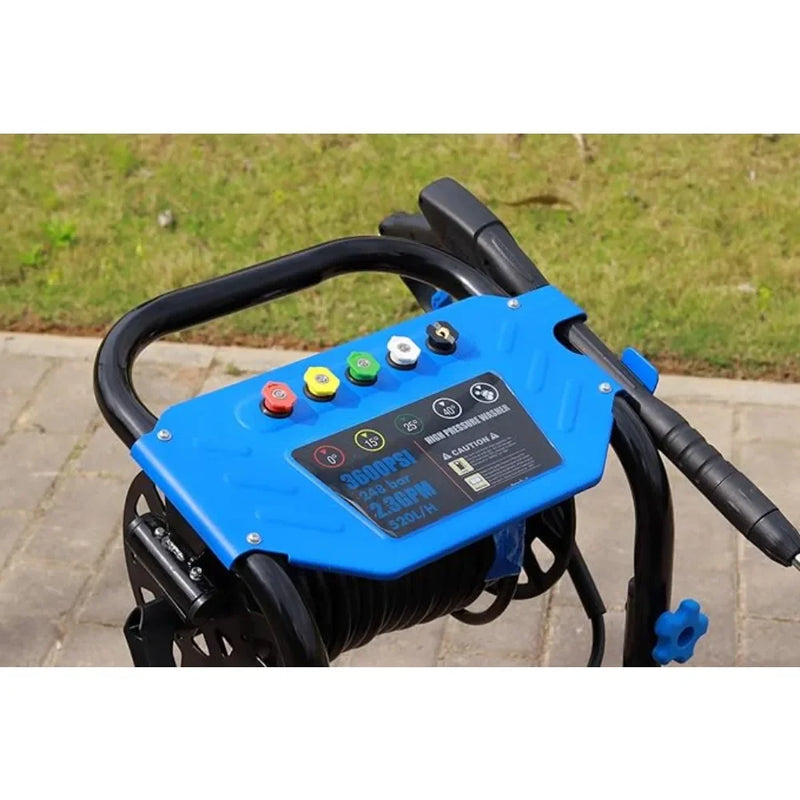 Gas Pressure Washer 3600 PSI, 2.3 GPM Heavy Duty High Power Washer,212CC Engine with 30FT Hose, Axial Aluminum Pump, Soap Tank