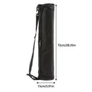Thick Canvas Yoga Bag Full Zip Yoga Mat Carrier Bag Pocket Exercise Yoga Mat Carrier Holder Multi-Functional Storage Bag