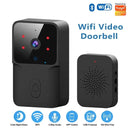 Tuya WiFi Doorbell, Wireless Camera Bell for Home Security, Compatible with Alexa & Google, DC/AC/Battery Powered