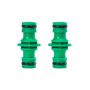 Garden Watering Hose ABS Quick Connector 1/2” End Double Male Hose Coupling Joint Adapter Extender Set For Hose Pipe Tube
