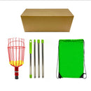 High Altitude Fruit Picking Claw Tool, Metal Garden Basket for Peaches, Pears, and Oranges, Convenient Gardening Tool