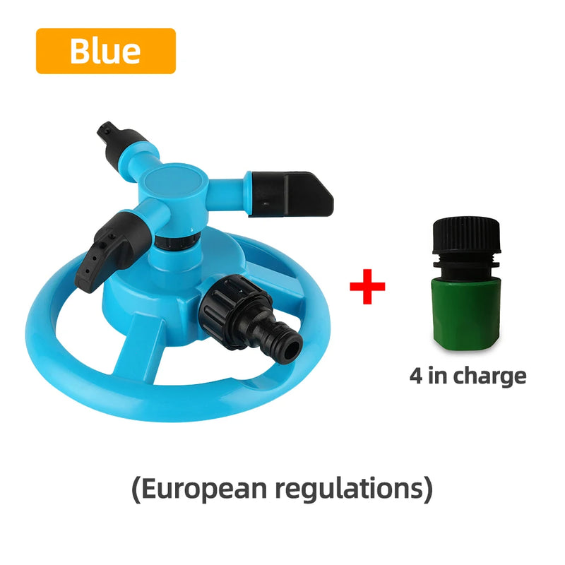 Sprinkler Nozzle 360 Degree Automatic Rotating Water Spray Garden Lawn Automatic Sprinkler Garden Watering Irrigation Supplies