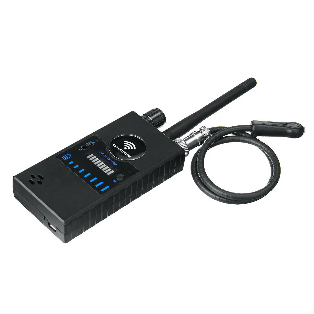 Handheld Hotel Anti Candid Camera Detector,Anti-monitoring Pinhole camera Signal Detect, Anti-eavesdropping GPS Tracker Detector