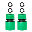 Garden Watering Hose ABS Quick Connector 1/2” End Double Male Hose Coupling Joint Adapter Extender Set For Hose Pipe Tube