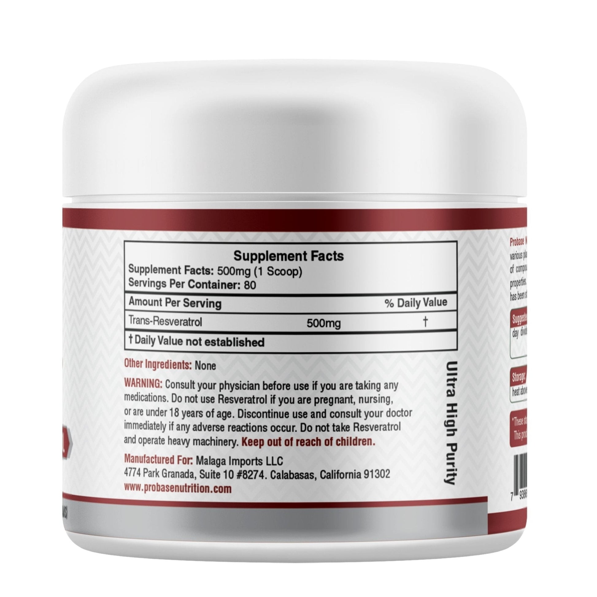 Resveratrol Supplement (Powder)